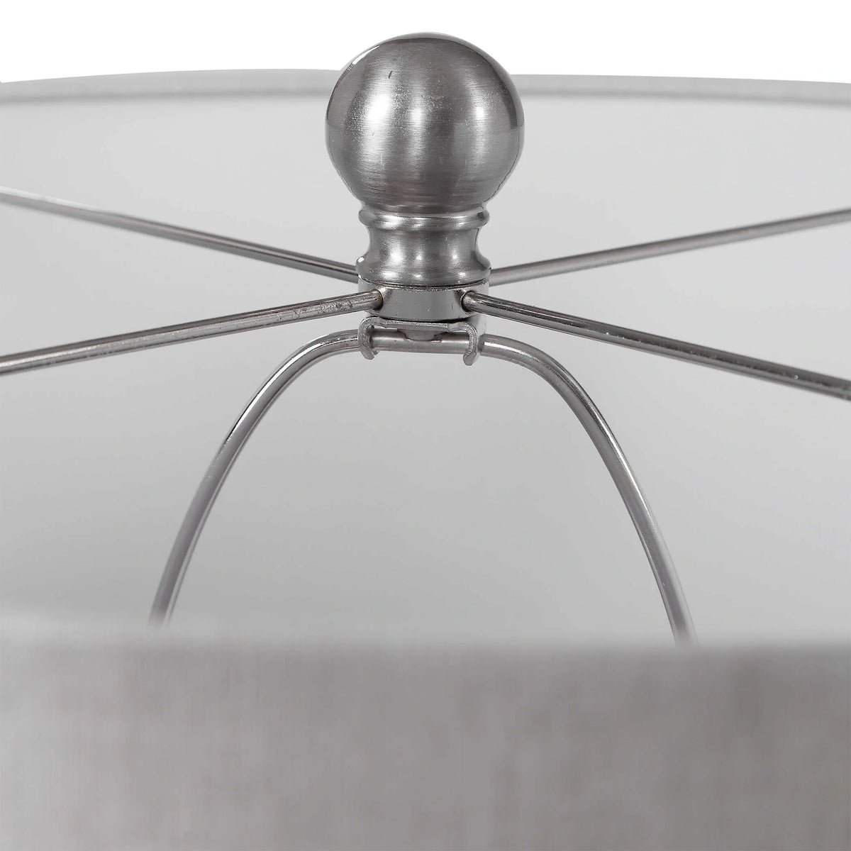 Light Gray Ceramic Table Lamp
