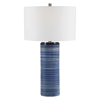 Striped Table Lamp
