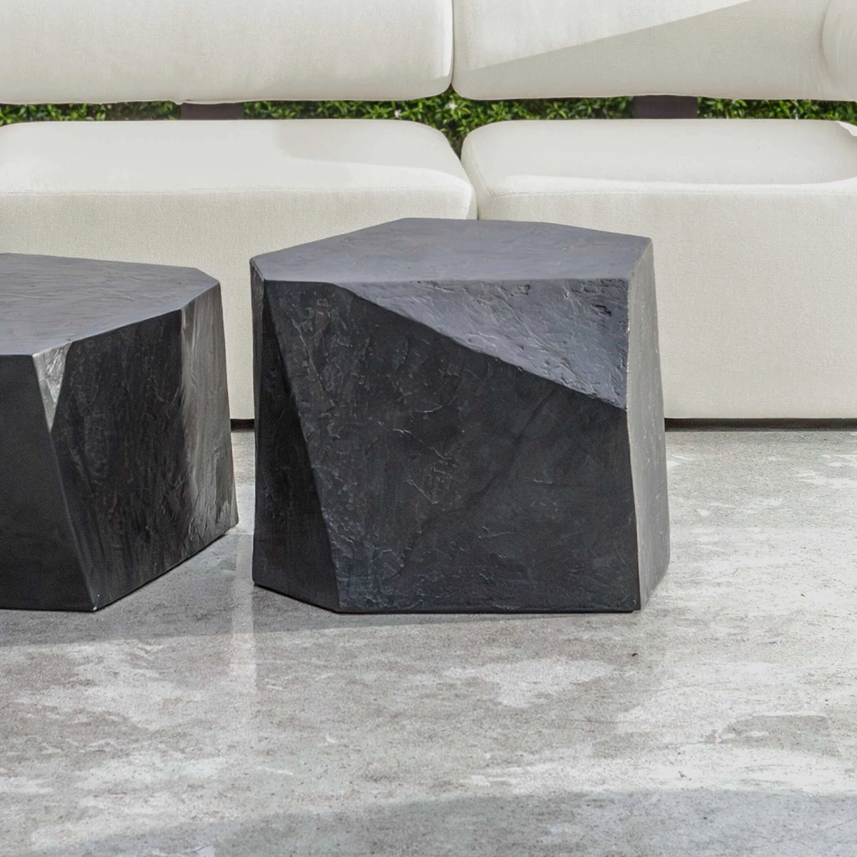 Slate Outdoor Side Table
