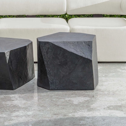 Slate Outdoor Side Table