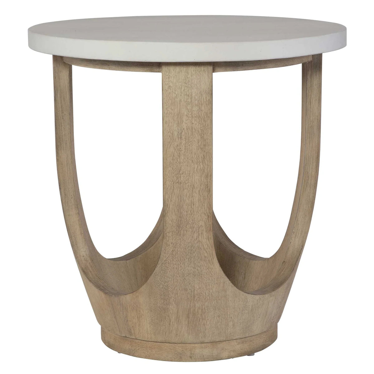 Stone Top Side Table