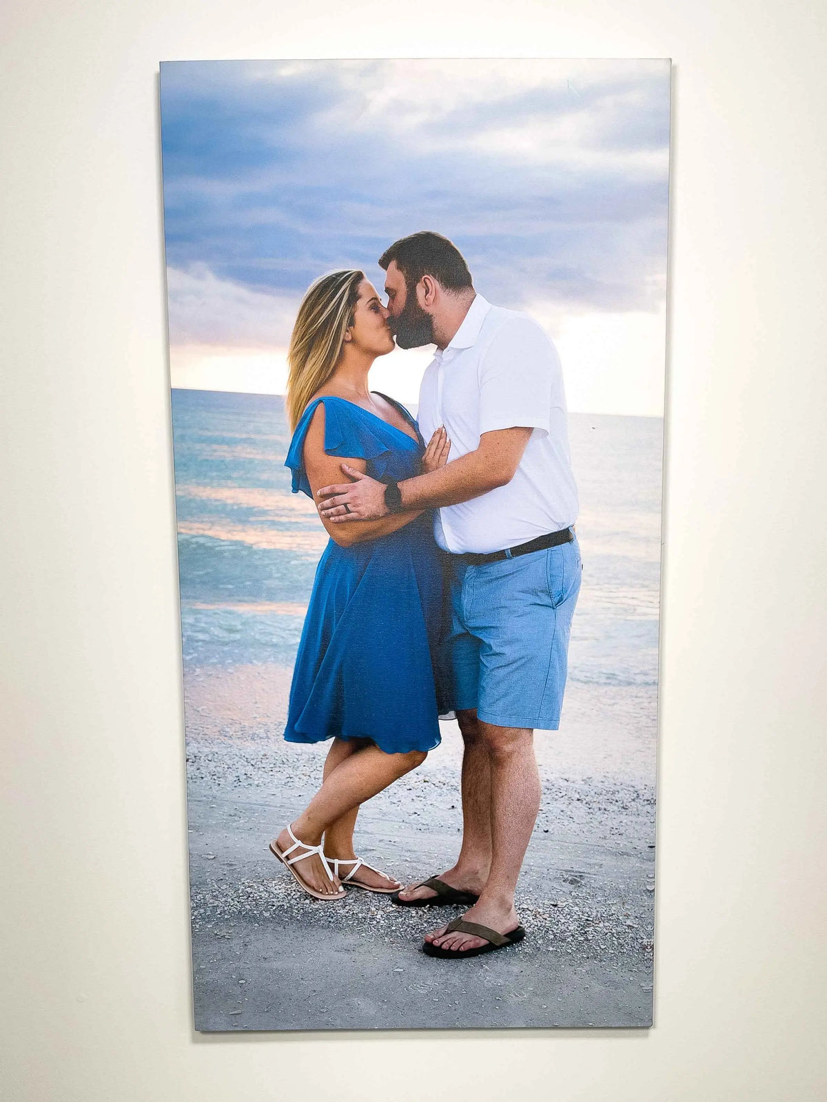 22x44 Lux Oversized Custom Canvas Wall Art - A Museum-Grade Picture Print for Bold Home Decor