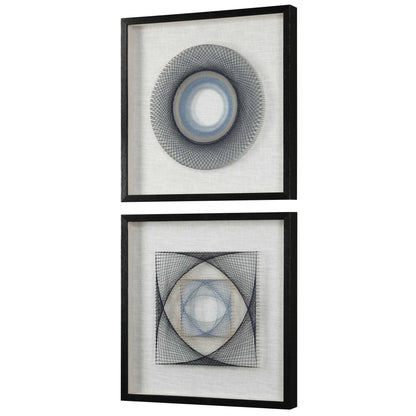 Geometric String Art Set of 2