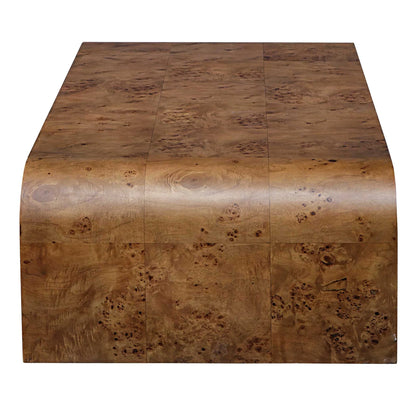 Burl Wood Coffee Table