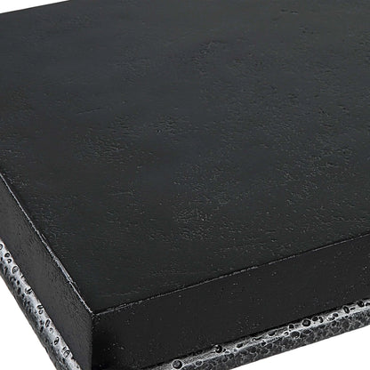Black Concrete Console Table