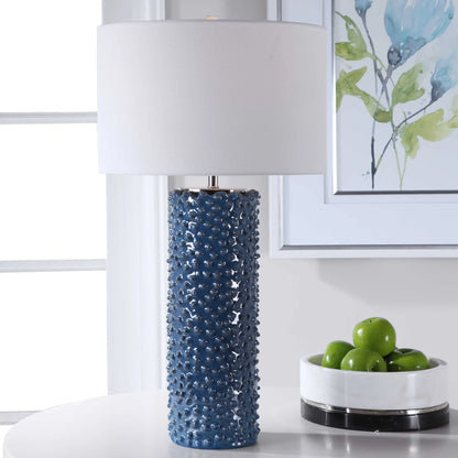 Blue Table Lamp