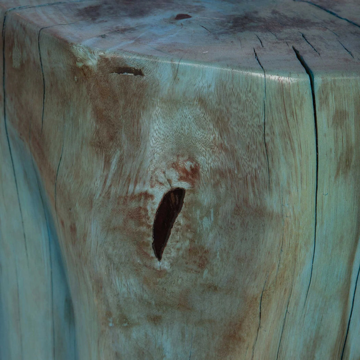 Tamarind Wood Accent Stool