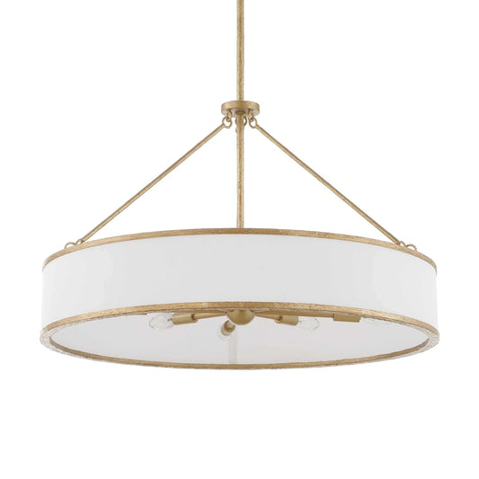 8 Light Drum Pendant