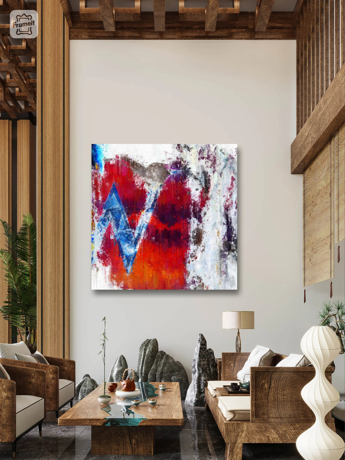 Large Glicée Canvas Art Print of 'Visualizations'