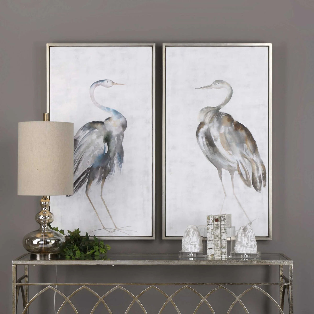 Framed Bird Art Set of 2