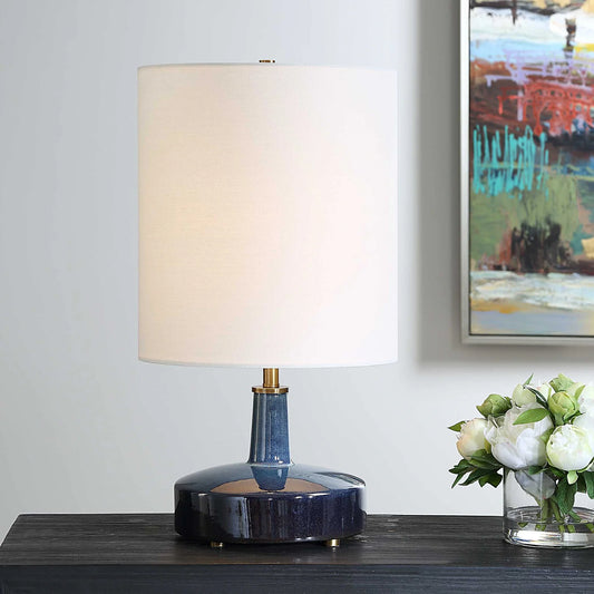 Blue Table Lamp