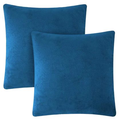 Pavilia Decorative Throw Pillow Covers - Set of 2 Velvet Cases for a Boho Aesthetic in Your Bedroom or Living Room