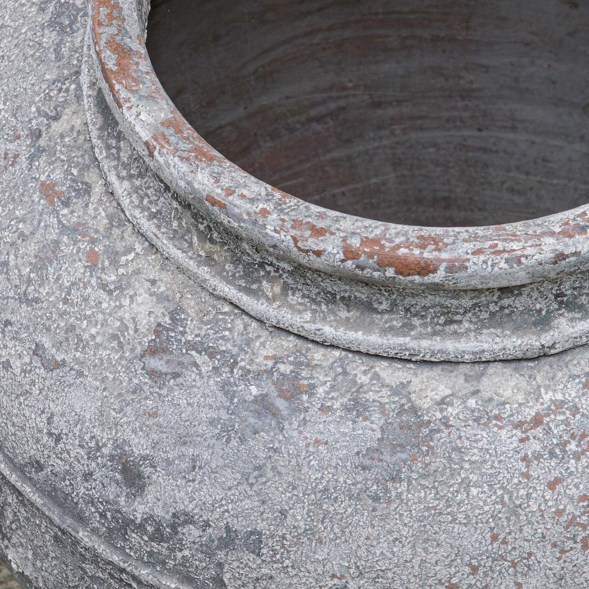 Weathered Concrete Outdoor Planter