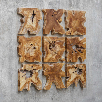 Wood Wall Decor Set/9