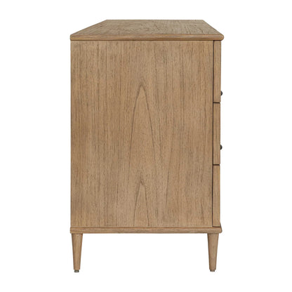 6 Drawer Rattan Chest