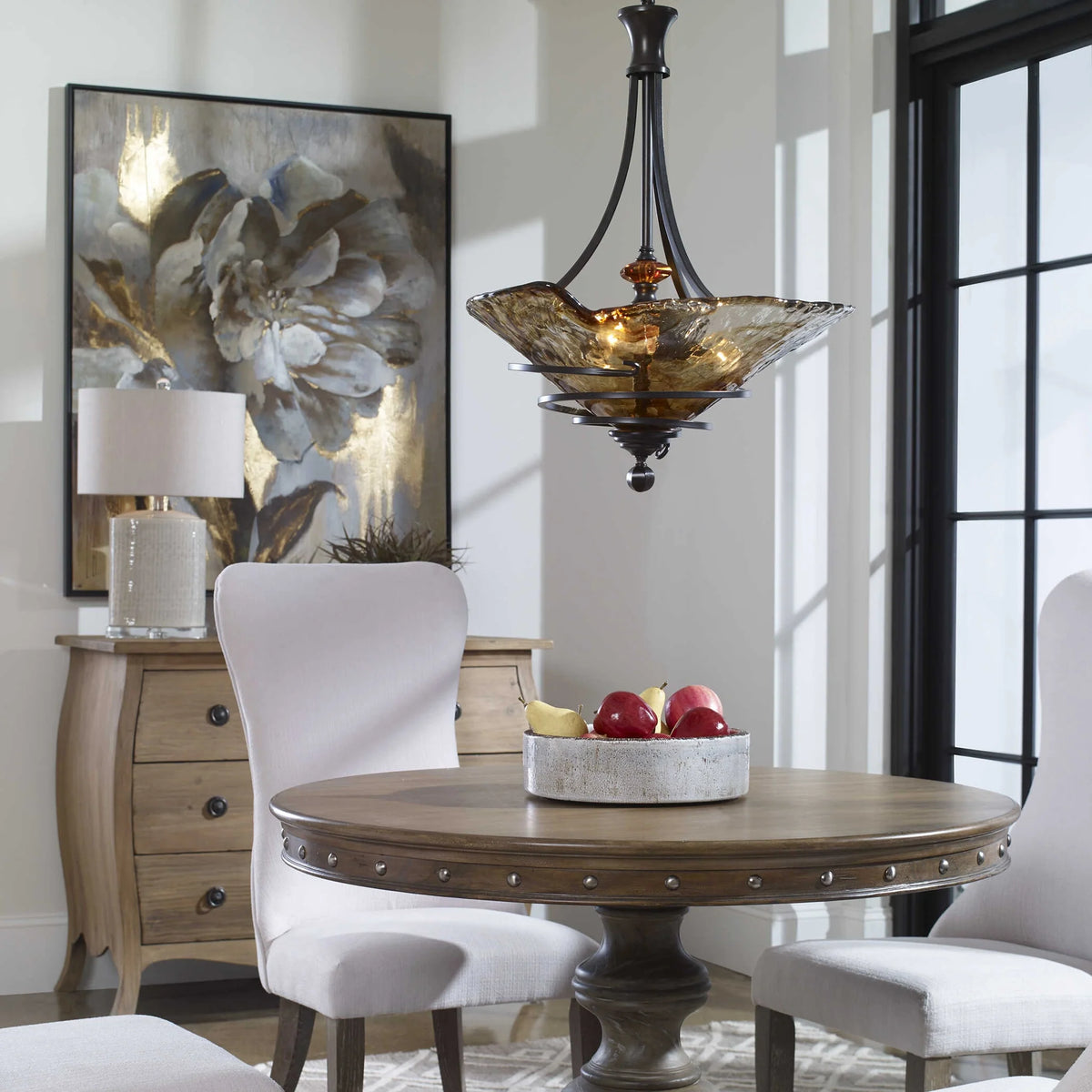 3 Light Oil Rubbed Bronze Pendant