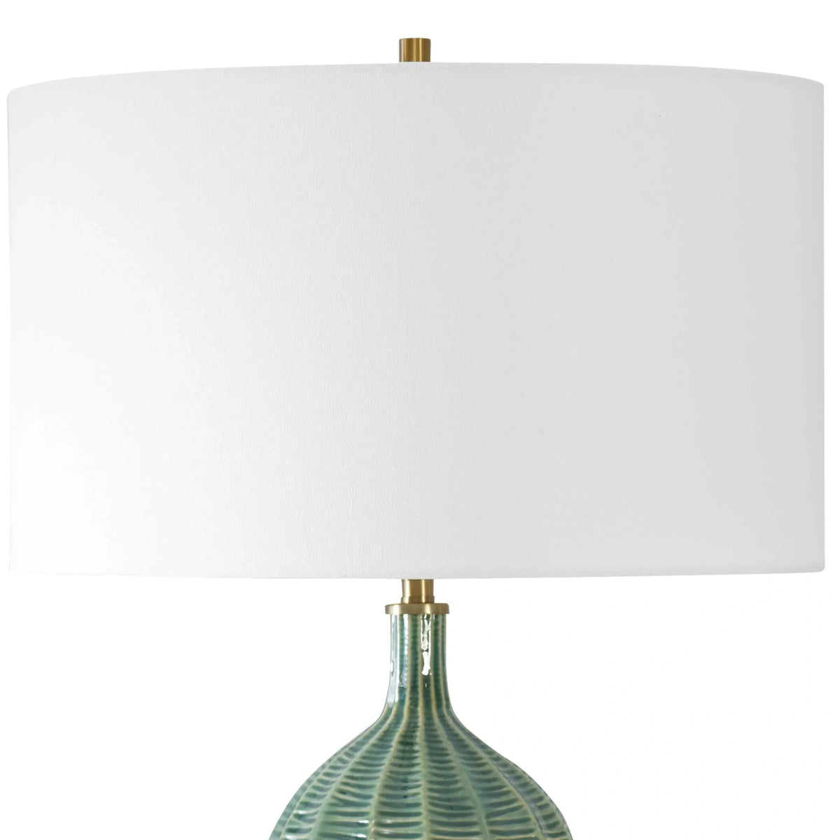 Coastal Blue Ceramic Table Lamp