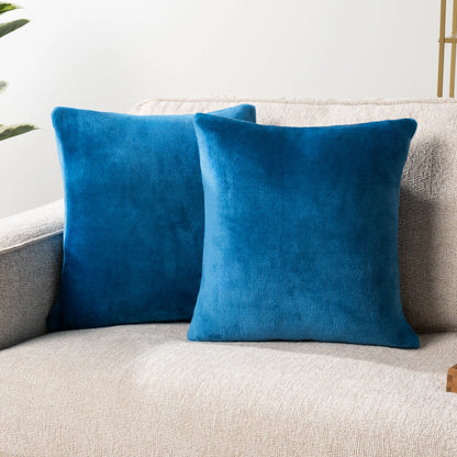 Transform Your Space with PAVILIA Decorative Throw Pillow Covers - Set of 2 Luxurious Velvet Cases for a Cozy Boho Aesthetic in Your Bedroom or Living Room