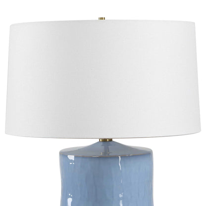 Powder Blue Table Lamp
