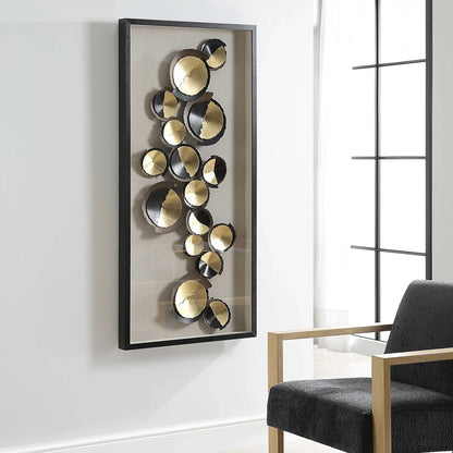 Iron Disc Shadow Box