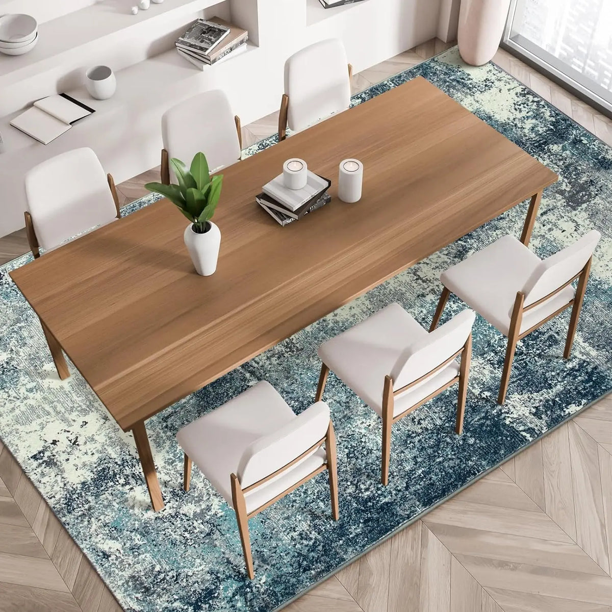 Lahome Modern Abstract Area Rug