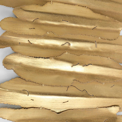 Gold Metal Wall Decor