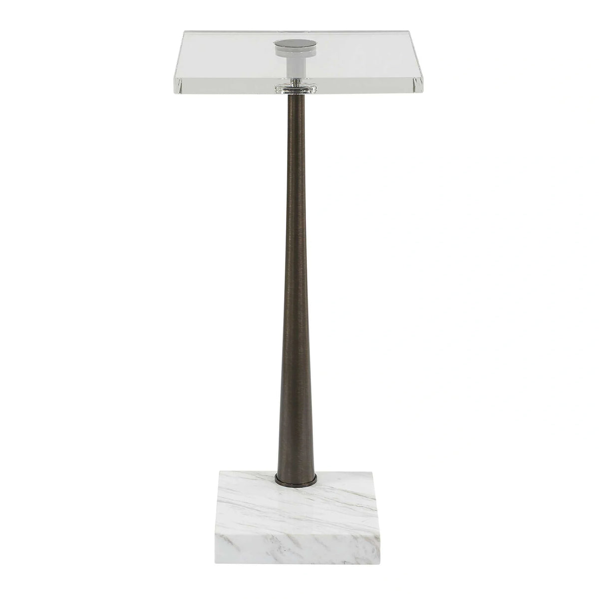 Marble & Crystal Drink Table