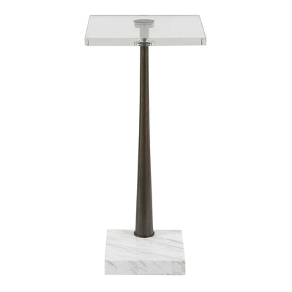Marble & Crystal Drink Table