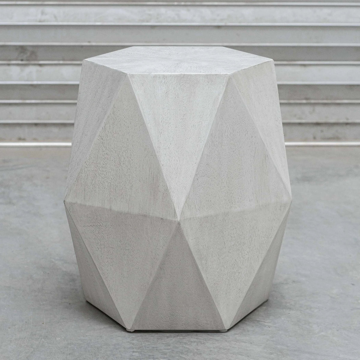 Geometric Accent Table