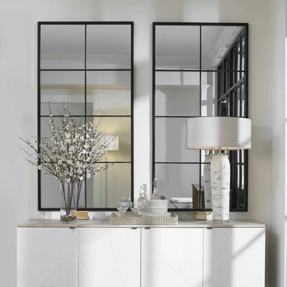 Iron Window Mirror