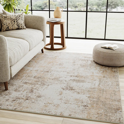 Purecozy Machine Washable Area Rug | Power Loomed Low Pile with Non-Slip Tpr Backing | 7 Colourways, Sizes 2×3 to 9×12