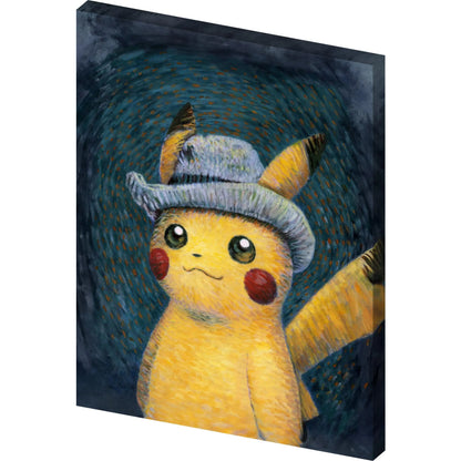 Pikachu Meets Van Gogh: Canvas Wall Art for Creative Spaces