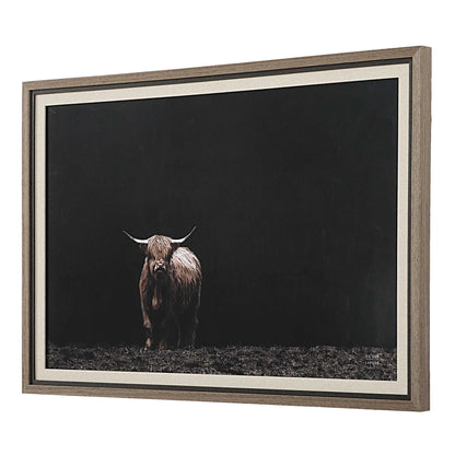 Framed Bovine Print