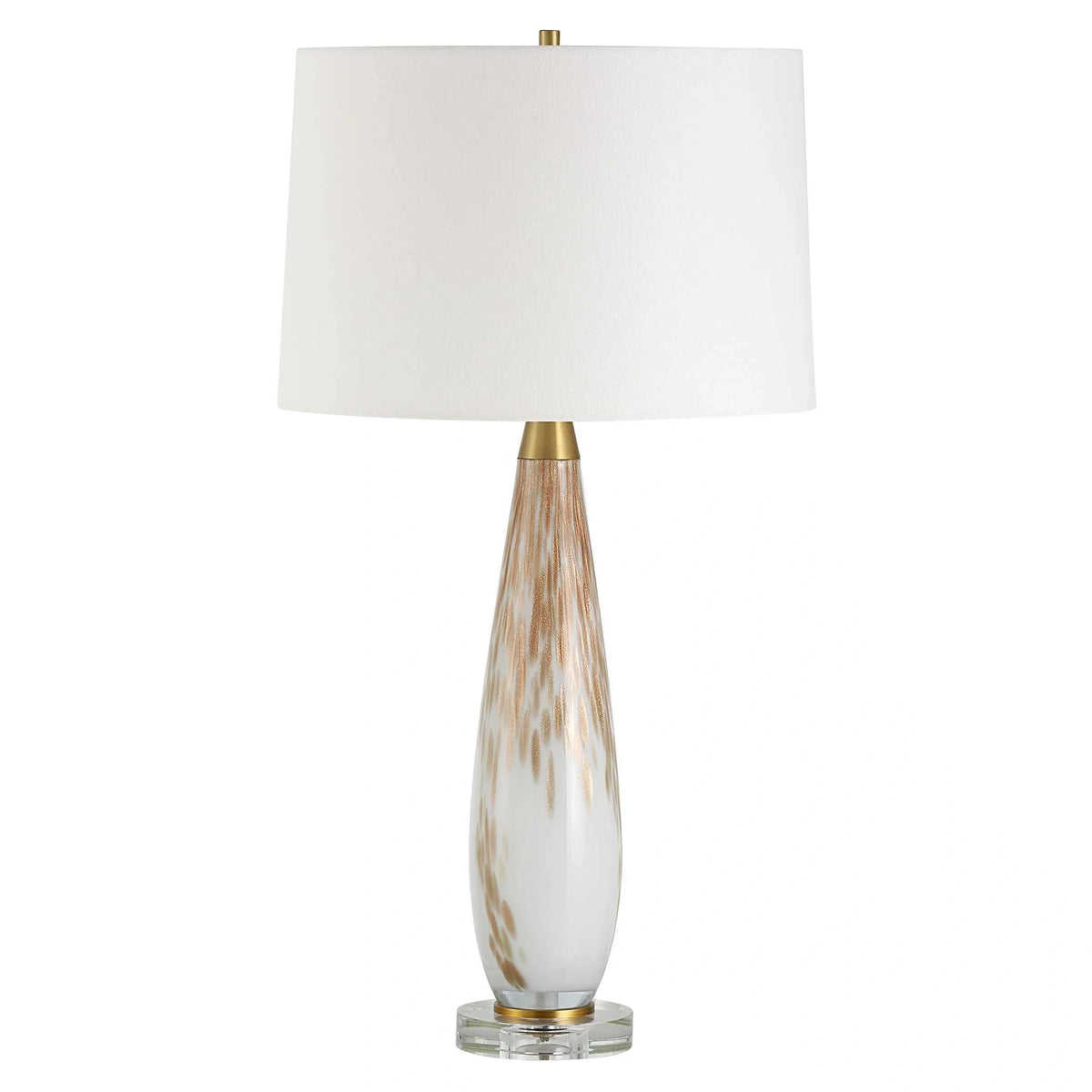 White & Gold Table Lamp