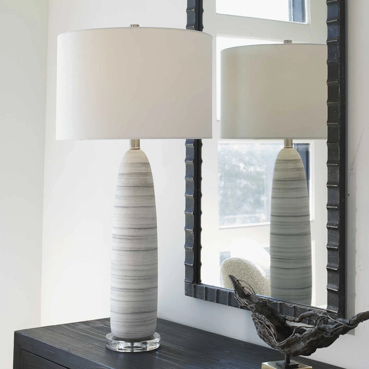 Matte White Table Lamp
