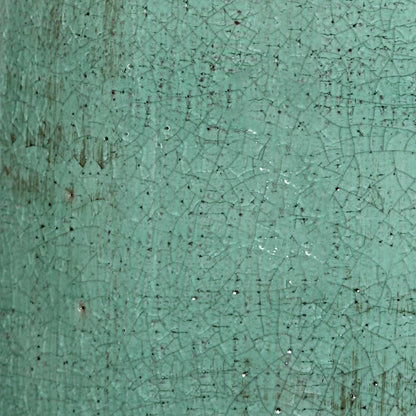 Crackled Teal Table Lamp