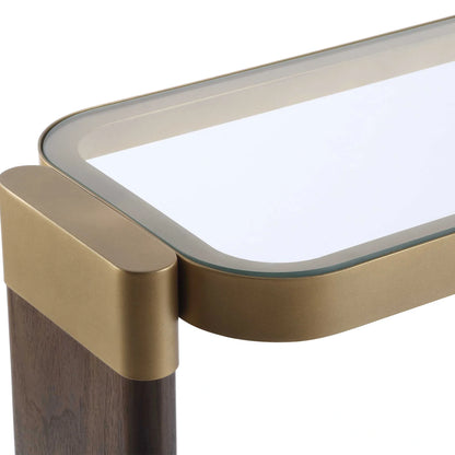 Glass Console Table