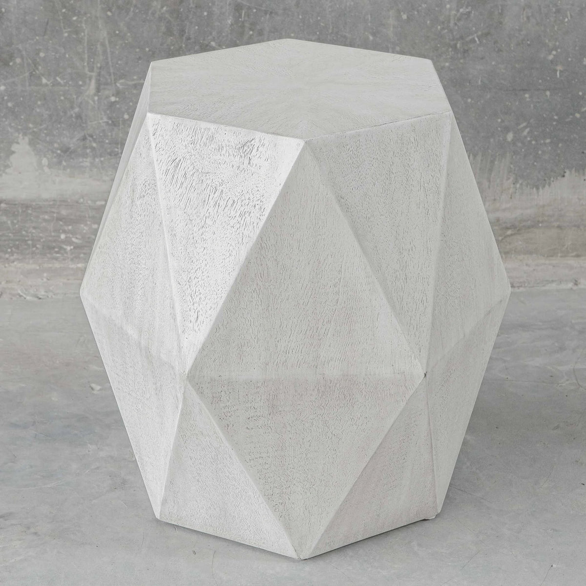 Geometric Accent Table