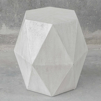 Geometric Accent Table