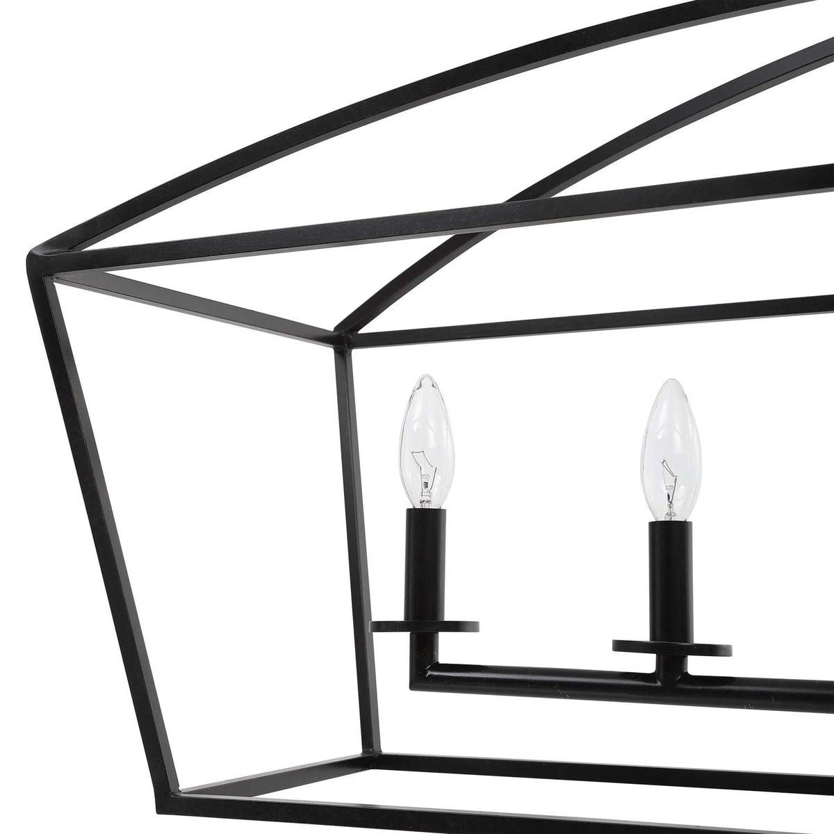 6 Light Linear Chandelier