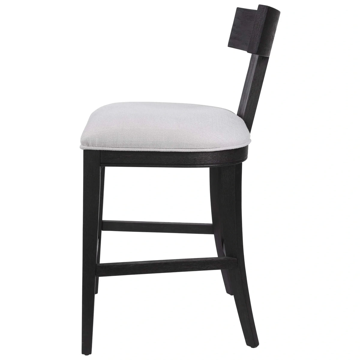 Whitewashed Wood Counter Stool