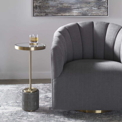 Mirrored Accent Table