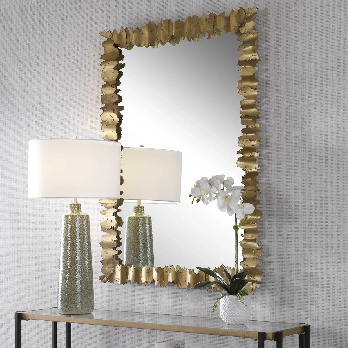 Antique Gold Mirror