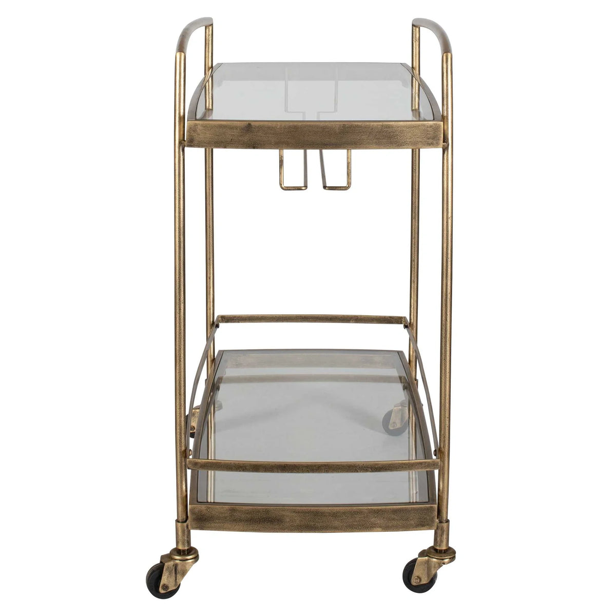 Antique Brass Bar Cart