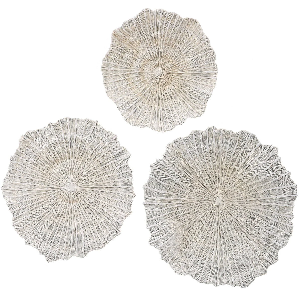 Sea Coral Wall Decor, Set of 3