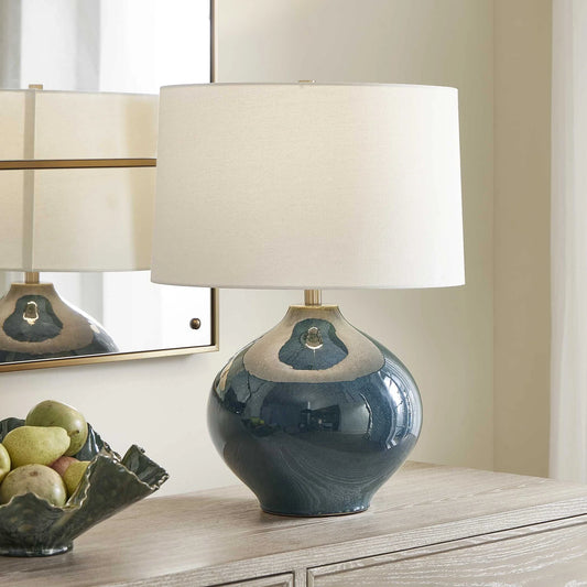 Deep Blue Table Lamp