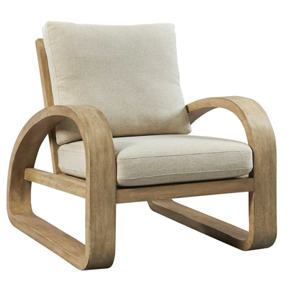 Wooden Accent Chair