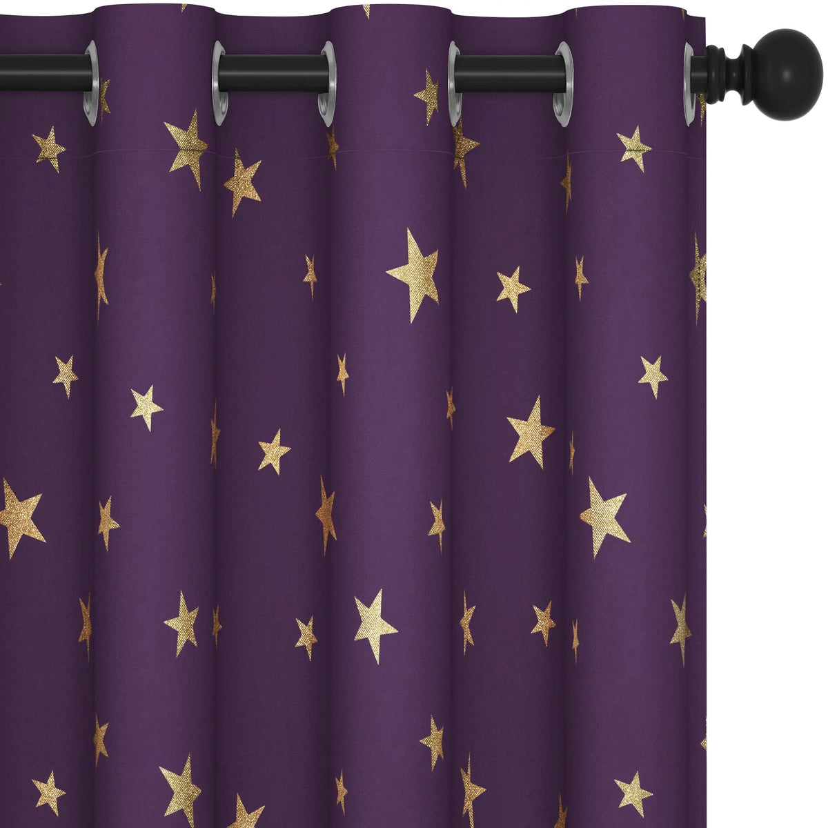 Blackout Curtain Panels | 100% Polyester, Thermal Insulated, Grommet Top | Wide Size Range, Set of 2