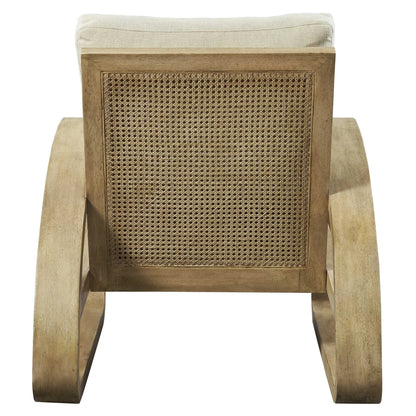 Wooden Accent Chair