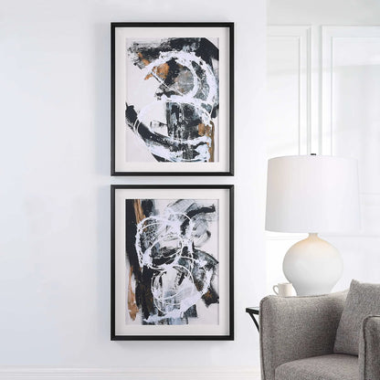 Abstract Prints Set/2